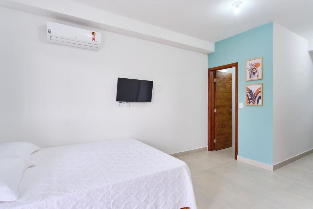 Sol 1: Piscina/cozinha/ar - Apenas 600m Da Apartamento Ubatuba